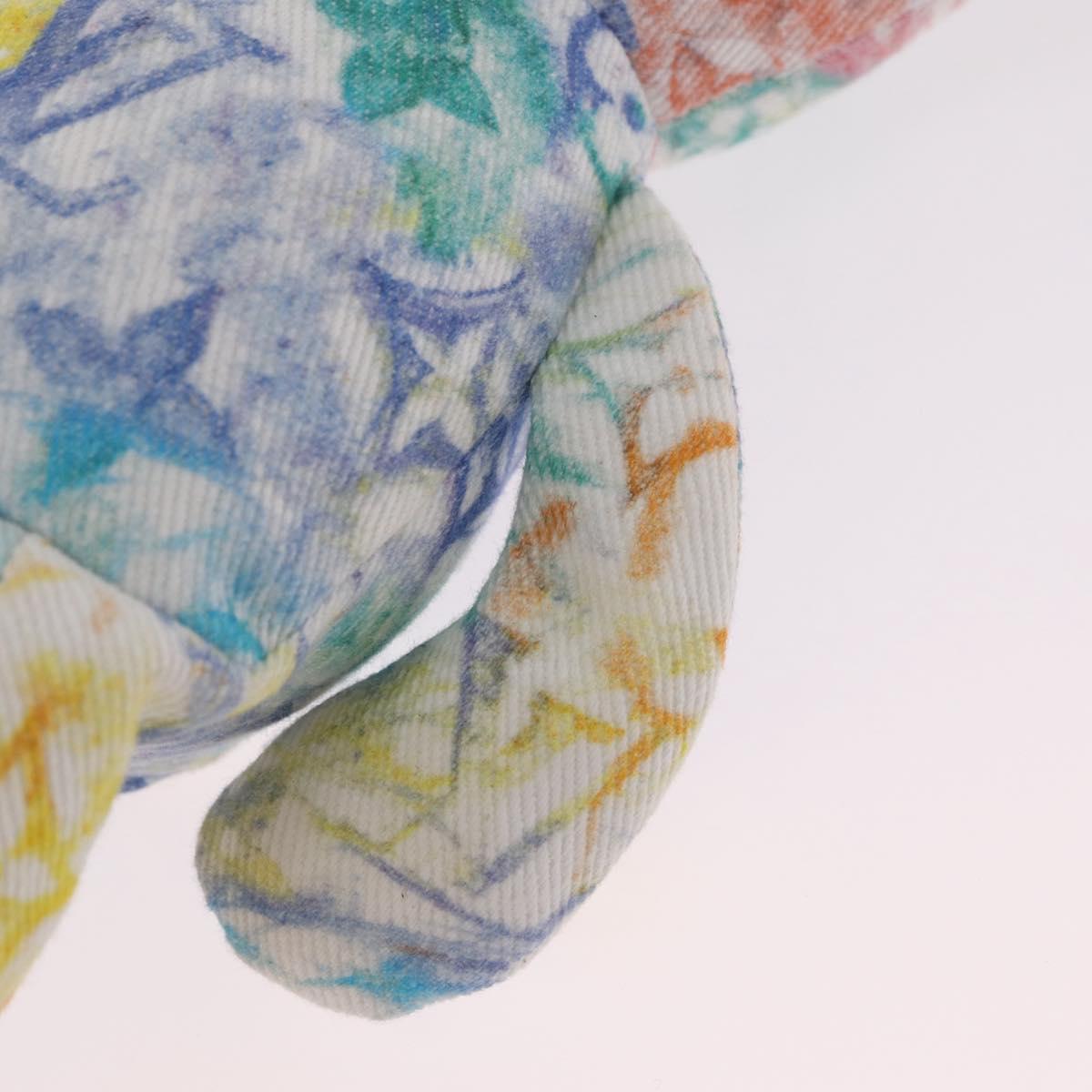 LOUIS VUITTON Monogram Dudu Louis Stuffed Multicolor GI0502 LV Auth BA16874M