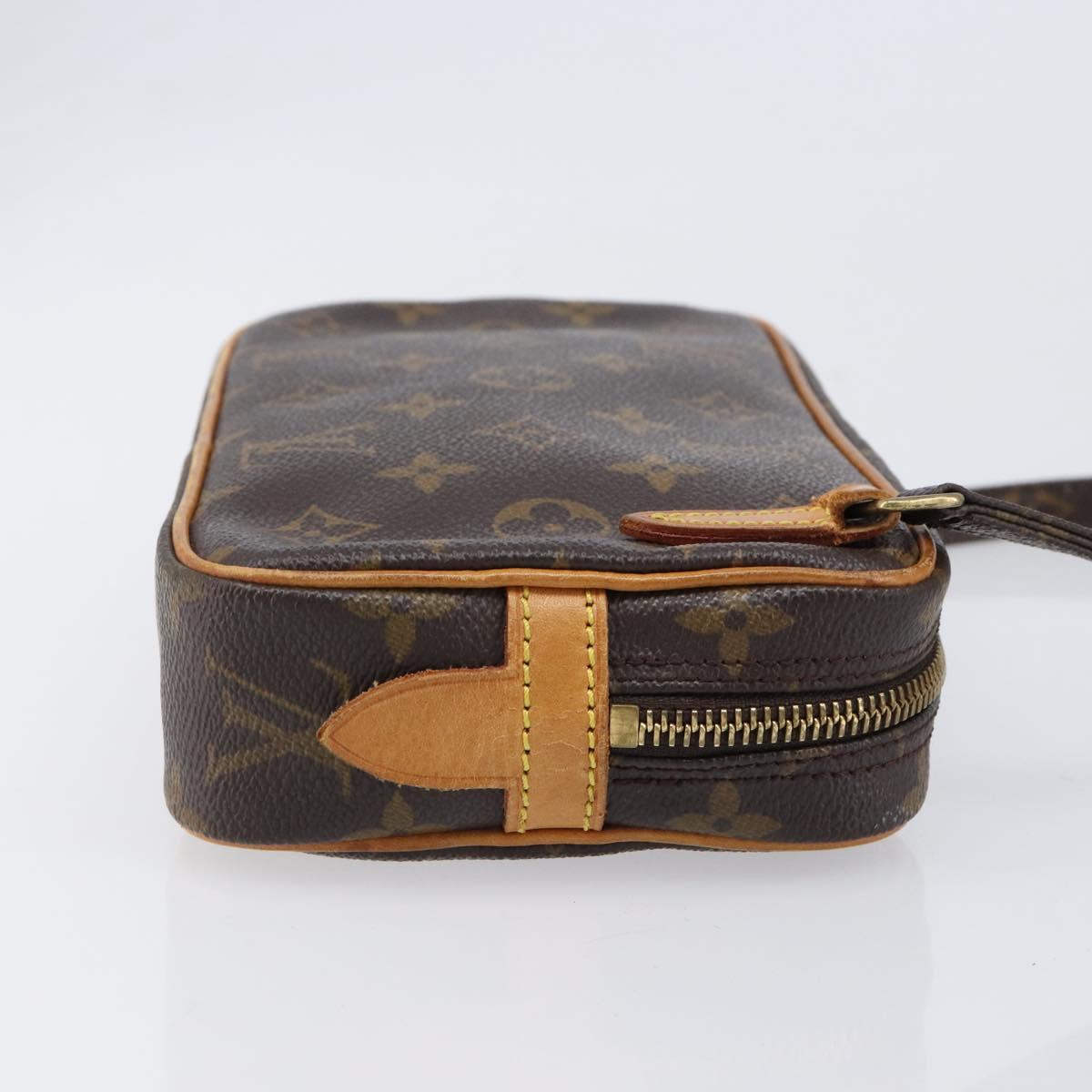 LOUIS VUITTON Monogram Pochette Marly Bandouliere Bag M51828 LV Auth BA16980