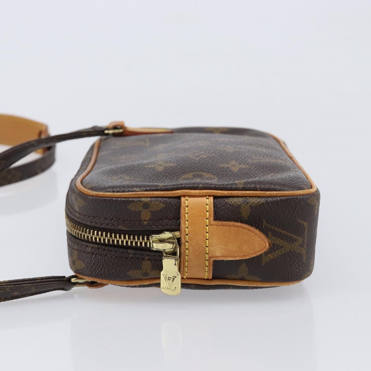 LOUIS VUITTON Monogram Pochette Marly Bandouliere Bag M51828 LV Auth BA16980