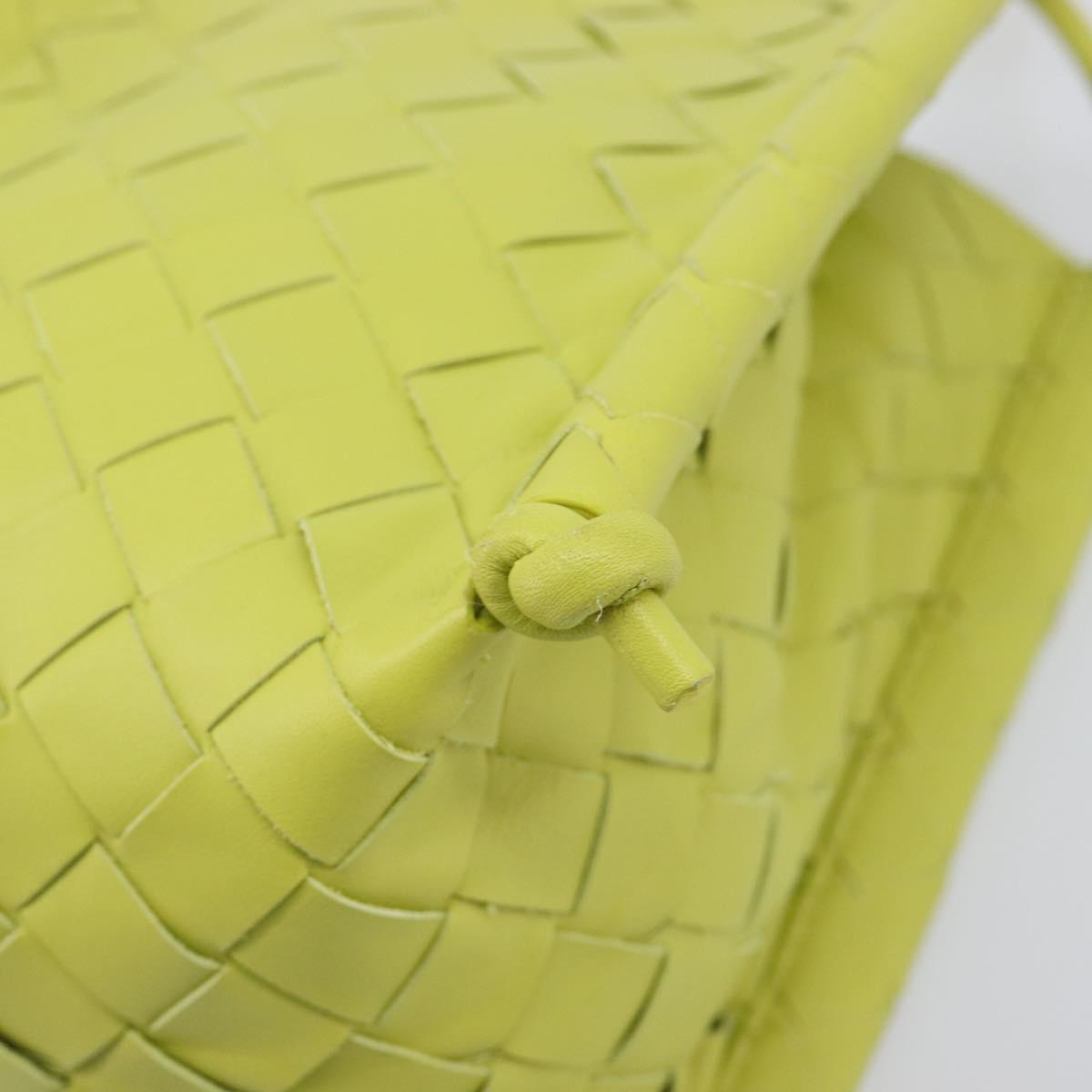 Bottega Veneta INTRECCIATO Mini The Knot Shoulder Bag Leather Auth BA16989V