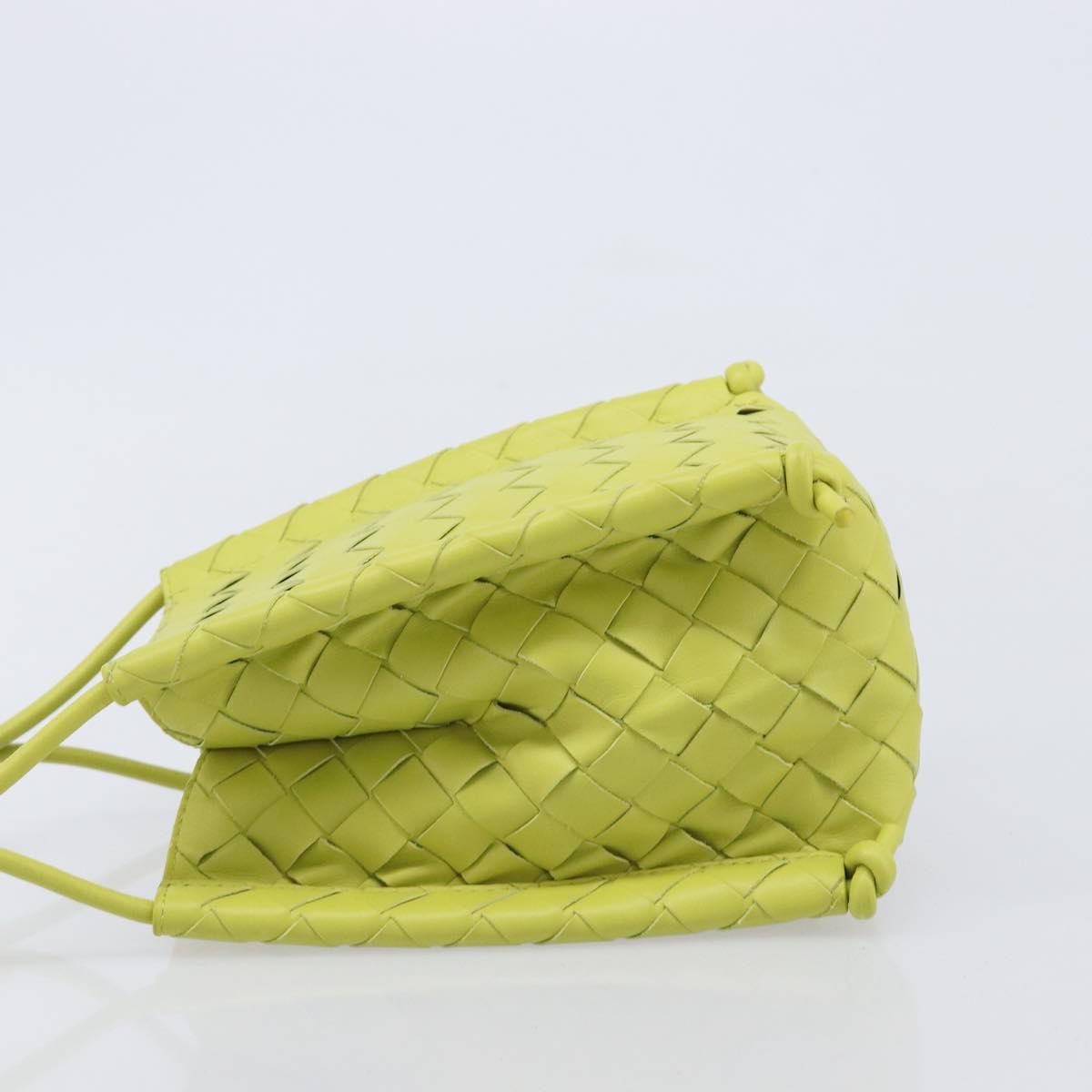Bottega Veneta INTRECCIATO Mini The Knot Shoulder Bag Leather Auth BA16989V