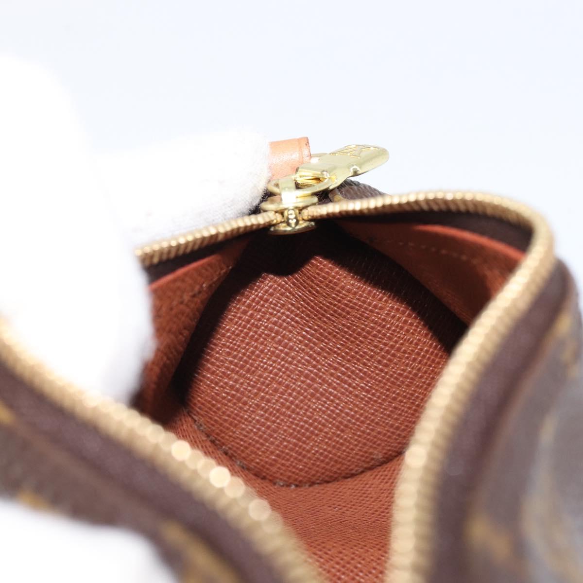 LOUIS VUITTON Monogram Papillon Pouch LV Auth BA17002A