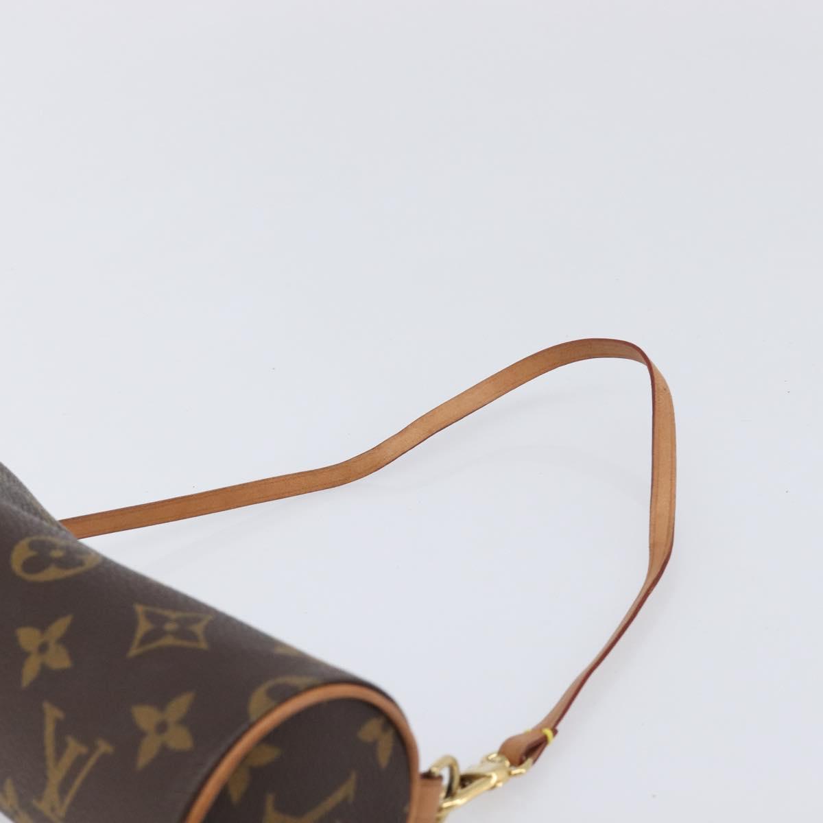 LOUIS VUITTON Monogram Papillon Pouch LV Auth BA17002A