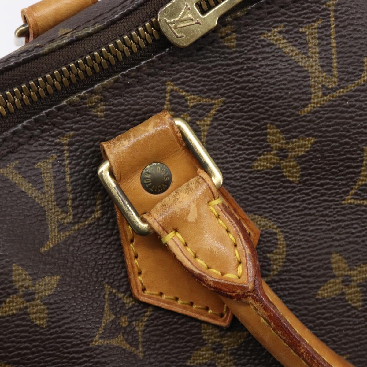 LOUIS VUITTON Monogram Alma Hand Bag M51130 LV Auth BA17010