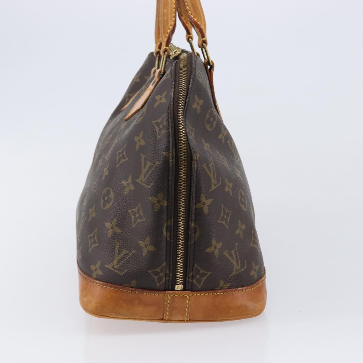 LOUIS VUITTON Monogram Alma Hand Bag M51130 LV Auth BA17010