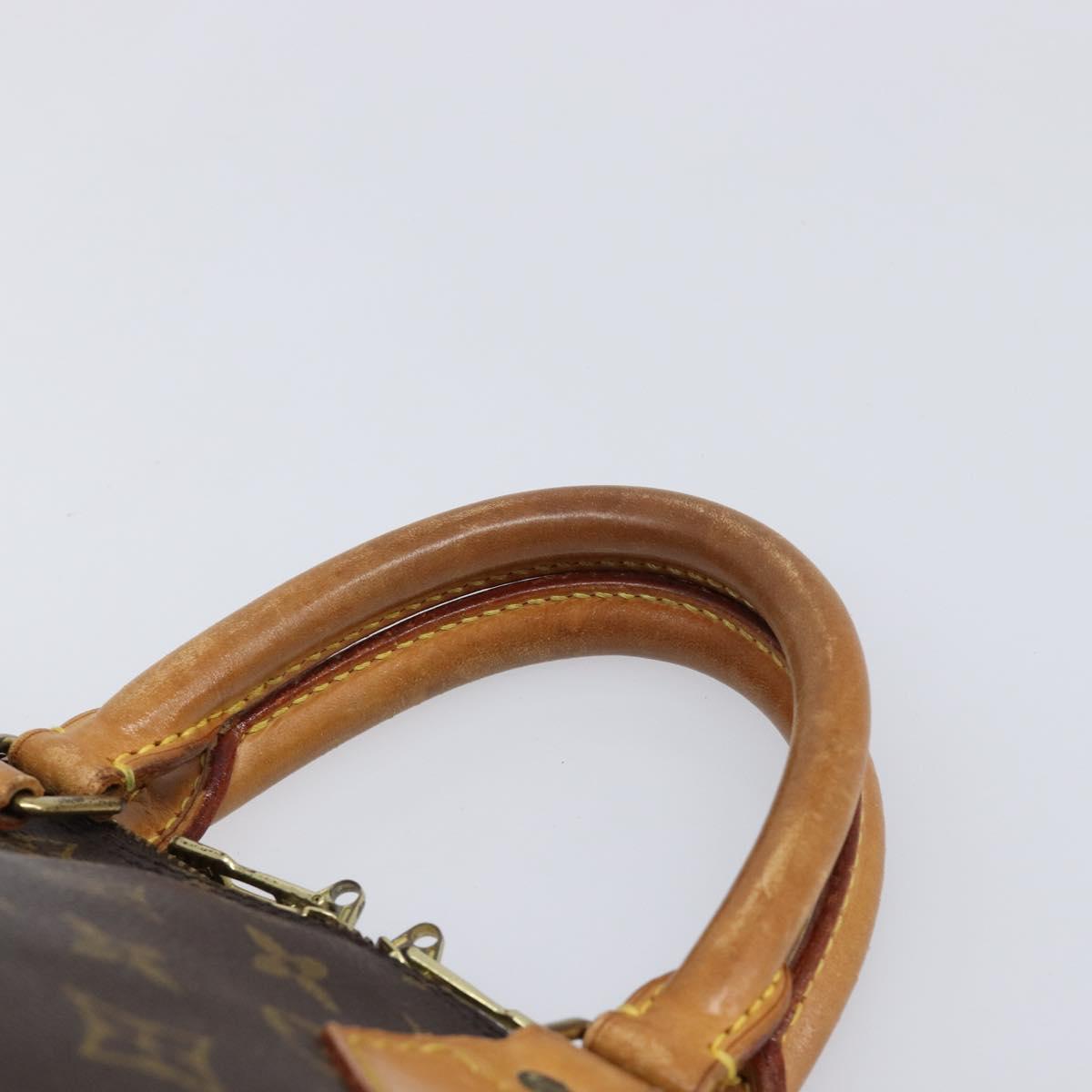 LOUIS VUITTON Monogram Alma Hand Bag M51130 LV Auth BA17010