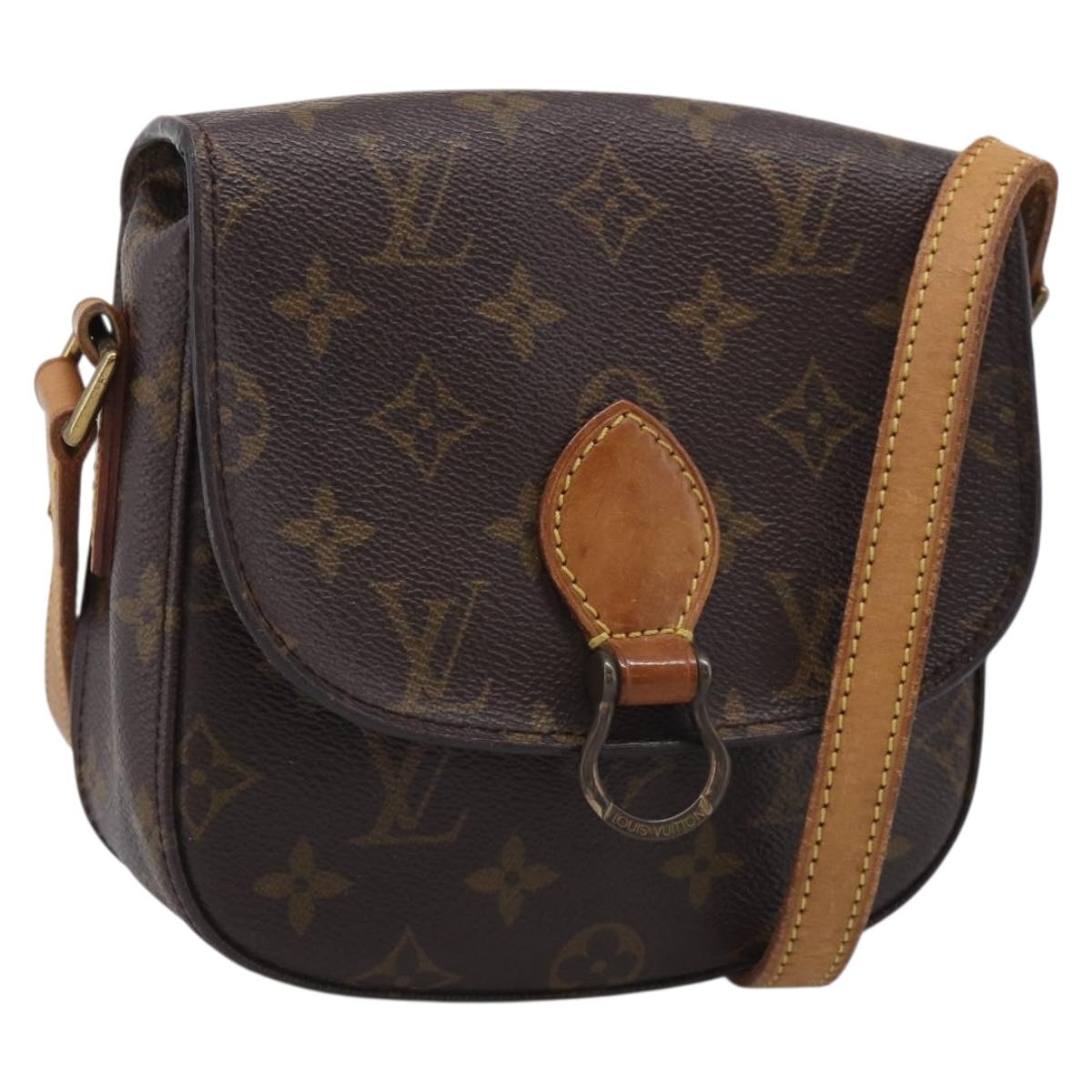 LOUIS VUITTON Monogram Saint Cloud PM Shoulder Bag M51244 LV Auth BA17017