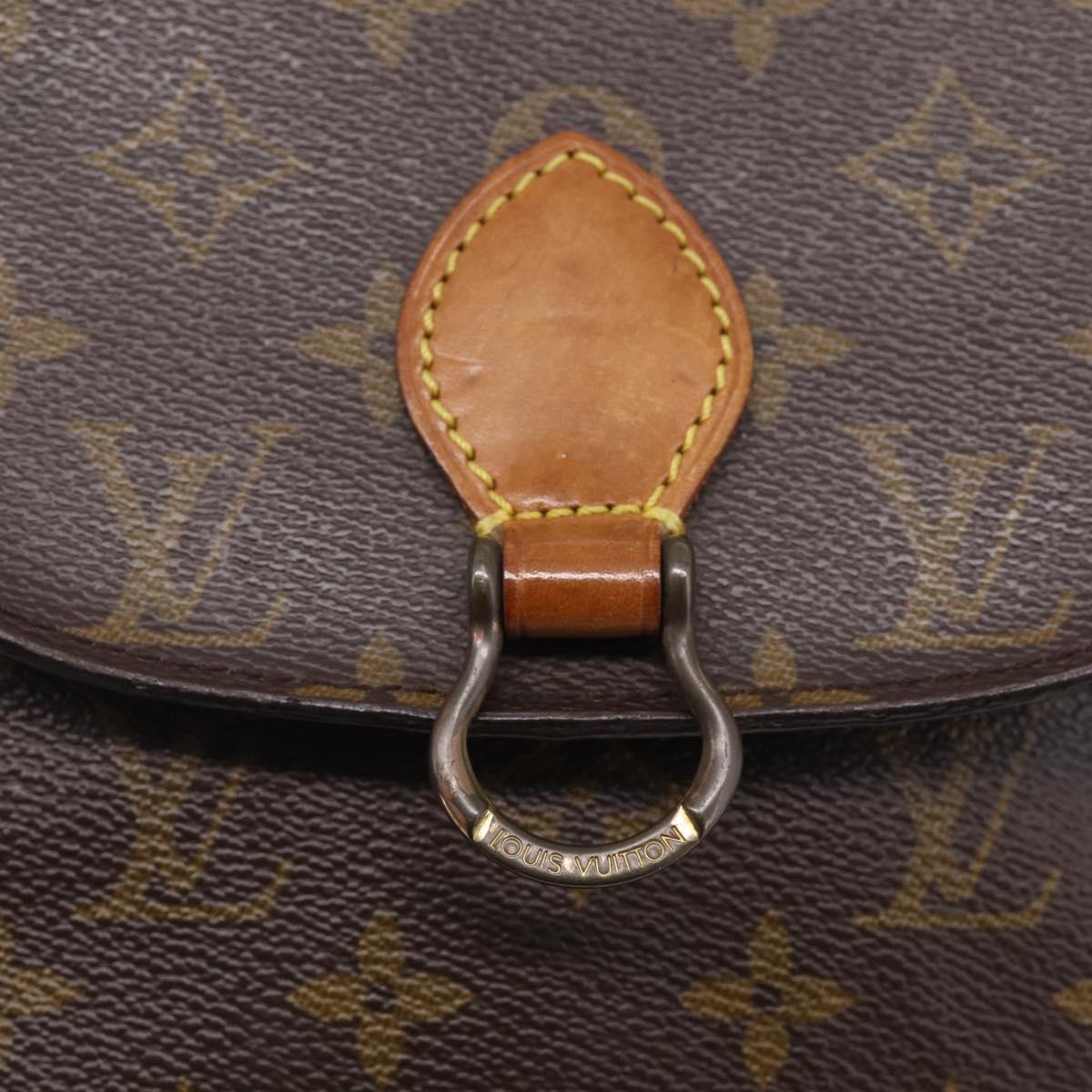 LOUIS VUITTON Monogram Saint Cloud PM Shoulder Bag M51244 LV Auth BA17017
