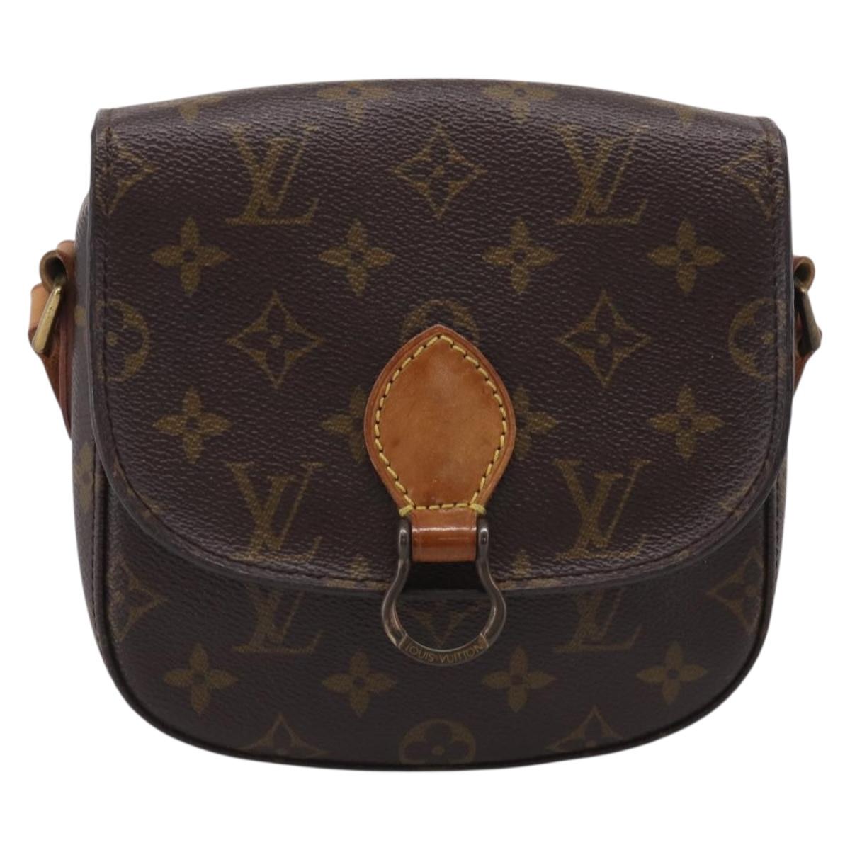 LOUIS VUITTON Monogram Saint Cloud PM Shoulder Bag M51244 LV Auth BA17017