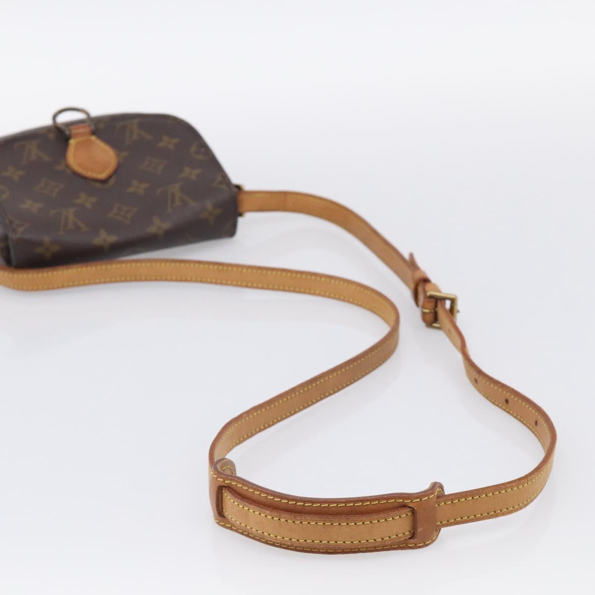 LOUIS VUITTON Monogram Saint Cloud PM Shoulder Bag M51244 LV Auth BA17017