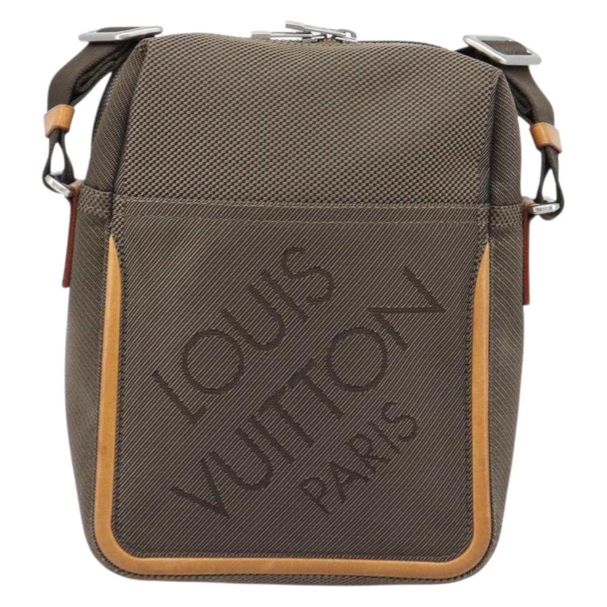 LOUIS VUITTON Damier Geant Sitadan Shoulder Bag Tail M93041 LV Auth BA17036
