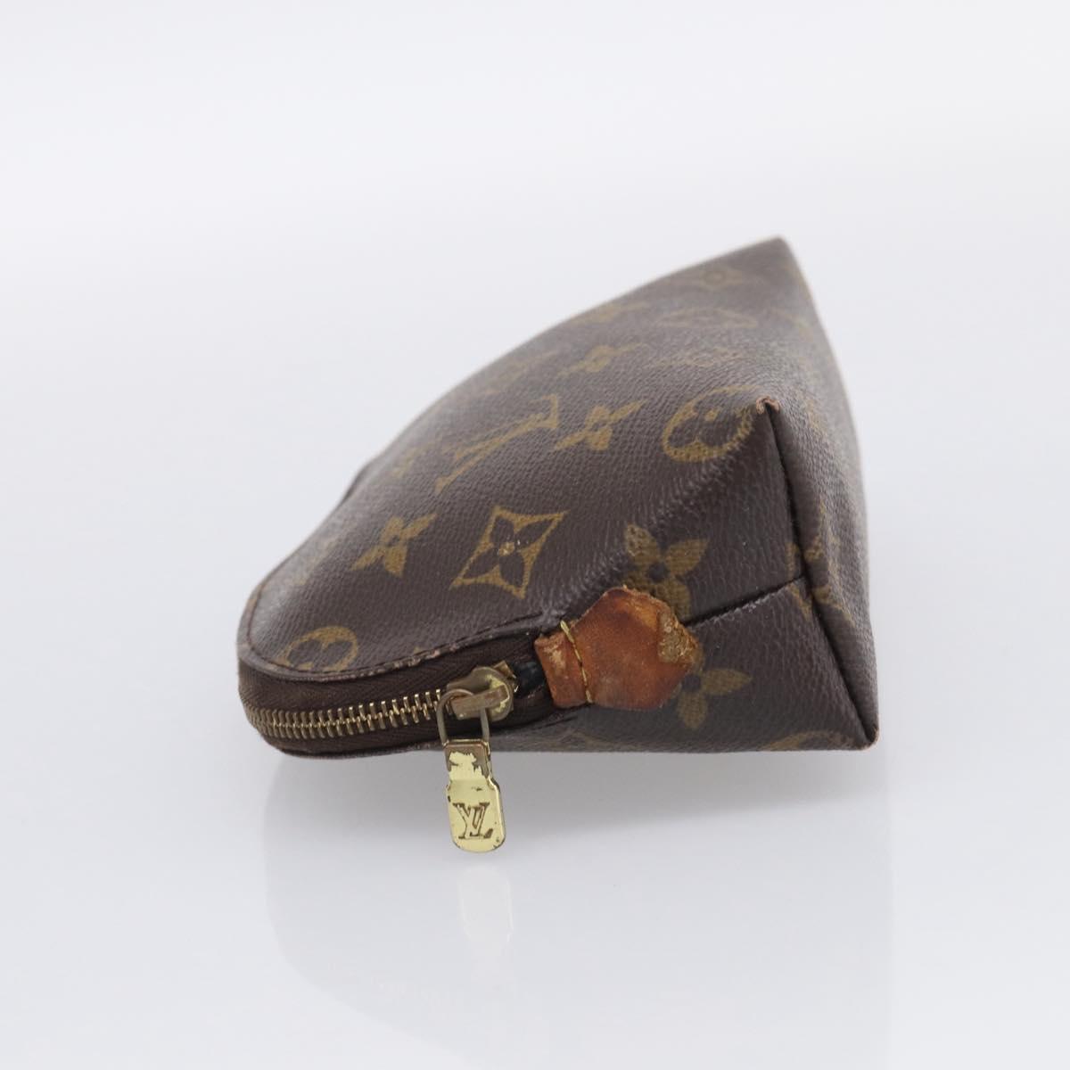 LOUIS VUITTON Monogram Pochette Cosmetic PM Pouch M47515 LV Auth BA17041