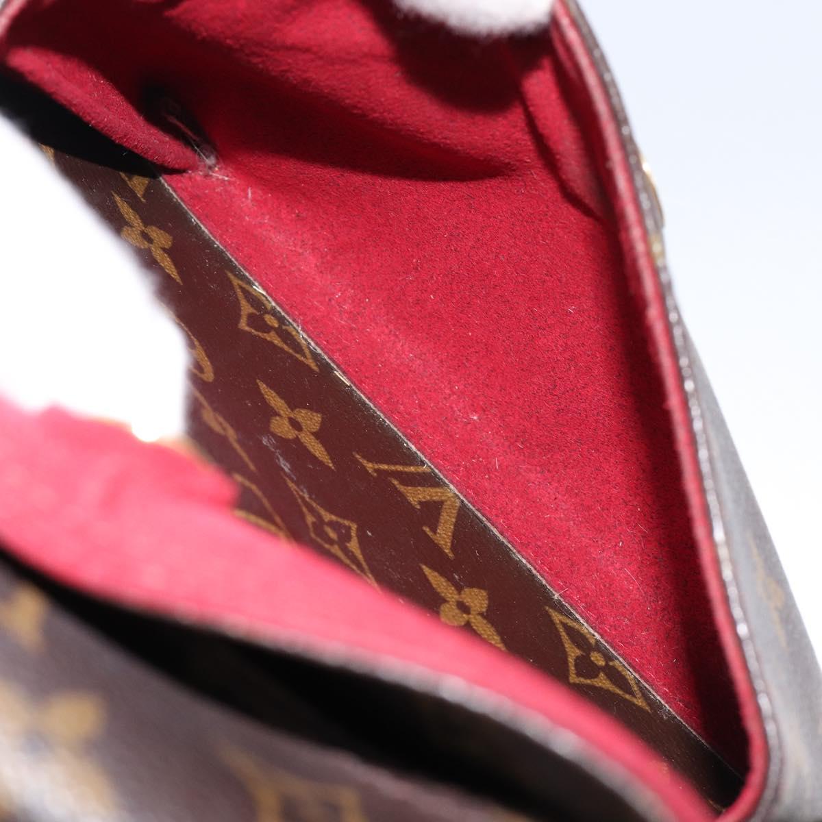 LOUIS VUITTON Monogram Exsantricite Hand Bag M51161 LV Auth BA17043