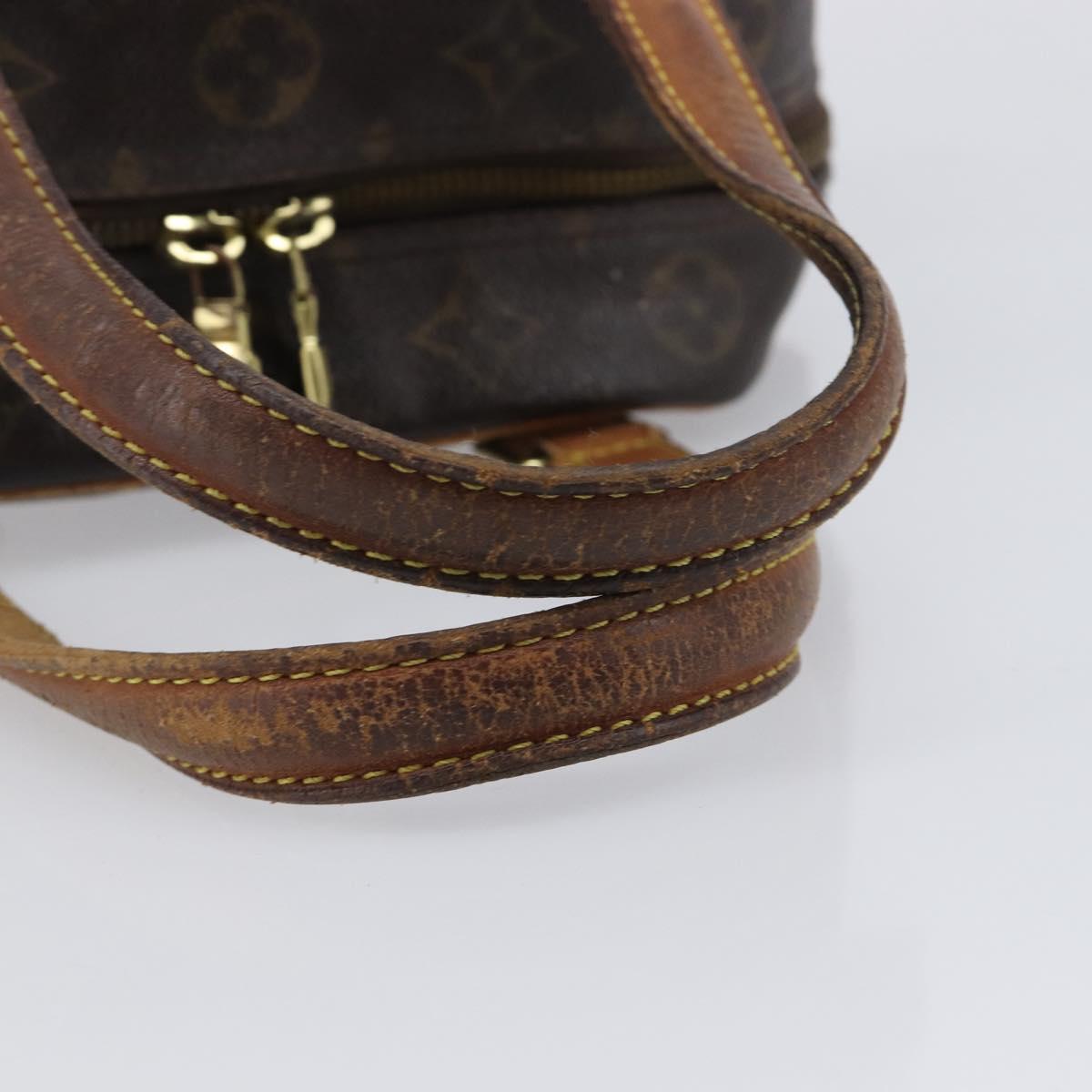 LOUIS VUITTON Monogram Exsantricite Hand Bag M51161 LV Auth BA17043