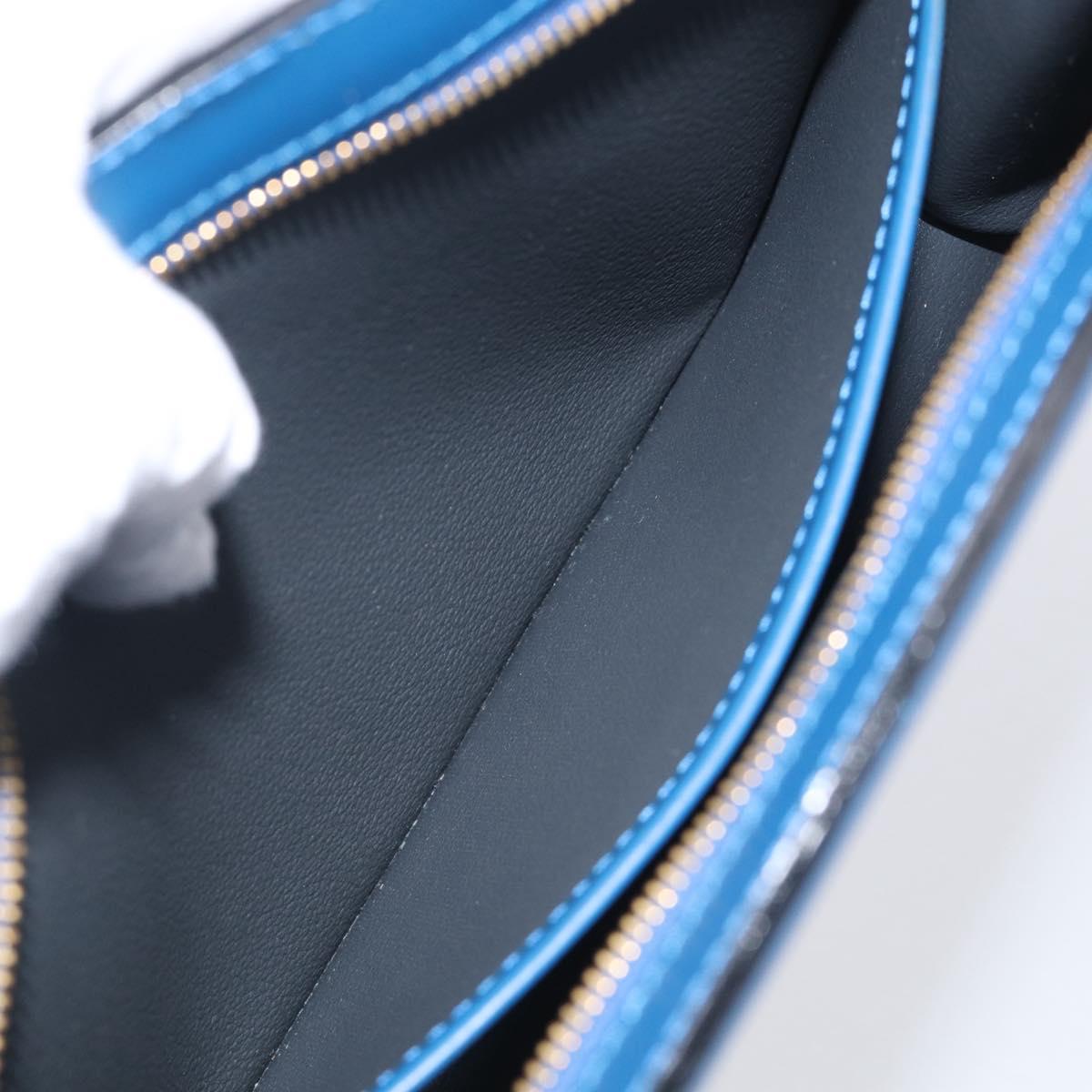 LOUIS VUITTON Epi Trousse Crete Pouch Blue M48405 LV Auth BA17051A