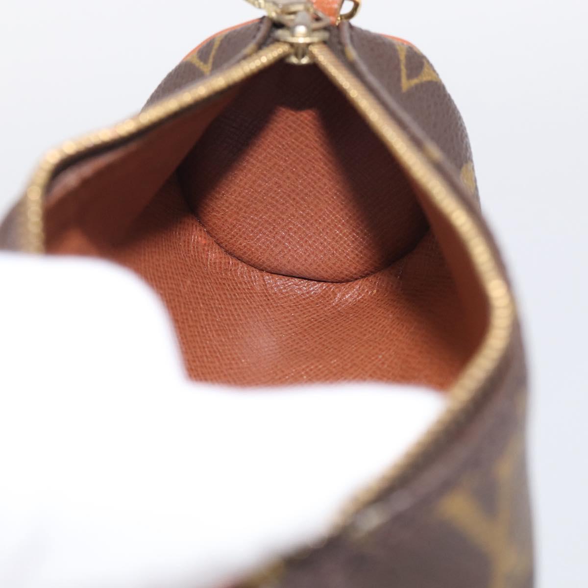 LOUIS VUITTON Monogram Papillon Pouch LV Auth BA17064