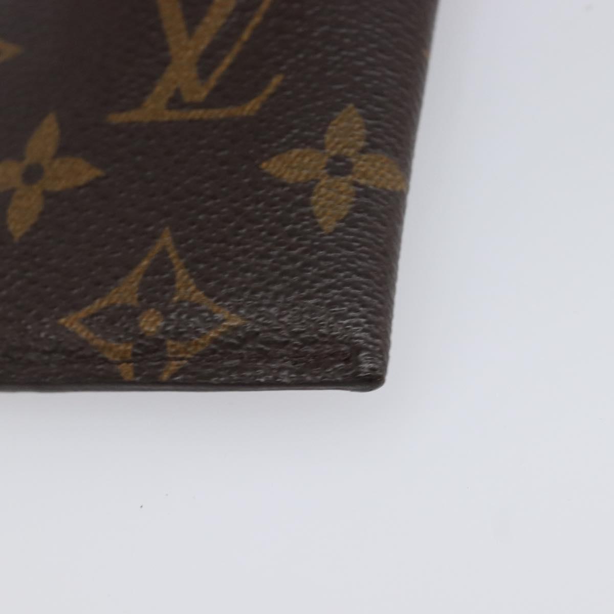 LOUIS VUITTON Monogram Etui lunet MM Glasses Case M66544 LV Auth BA17065A