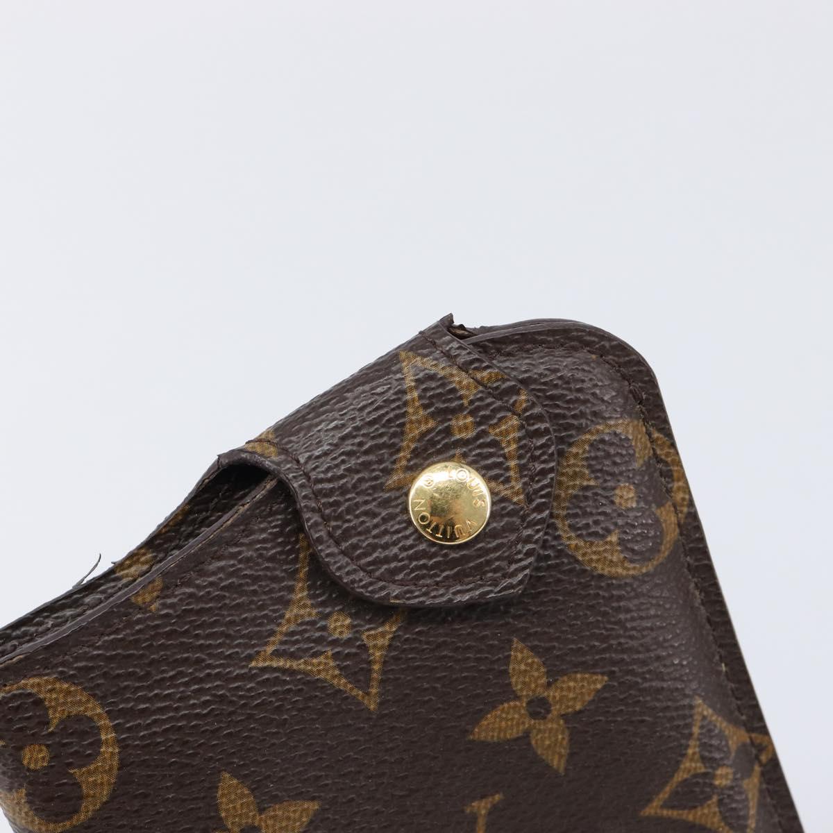 LOUIS VUITTON Monogram Etui lunet MM Glasses Case M66544 LV Auth BA17065A