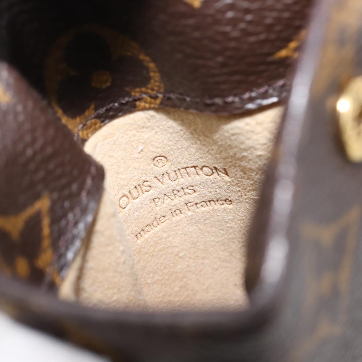 LOUIS VUITTON Monogram Etui lunet MM Glasses Case M66544 LV Auth BA17065A