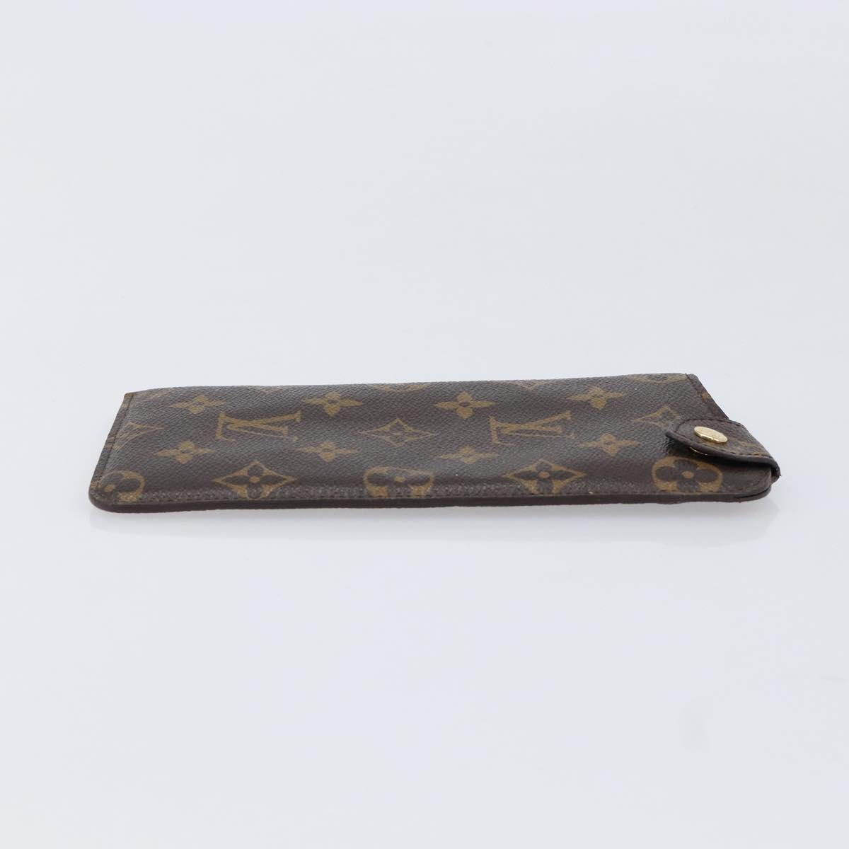 LOUIS VUITTON Monogram Etui lunet MM Glasses Case M66544 LV Auth BA17065A