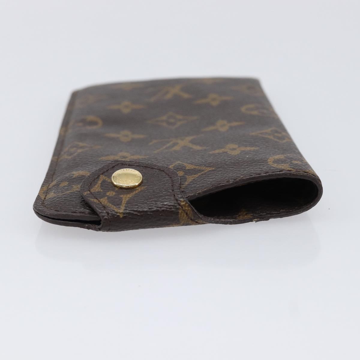 LOUIS VUITTON Monogram Etui lunet MM Glasses Case M66544 LV Auth BA17065A