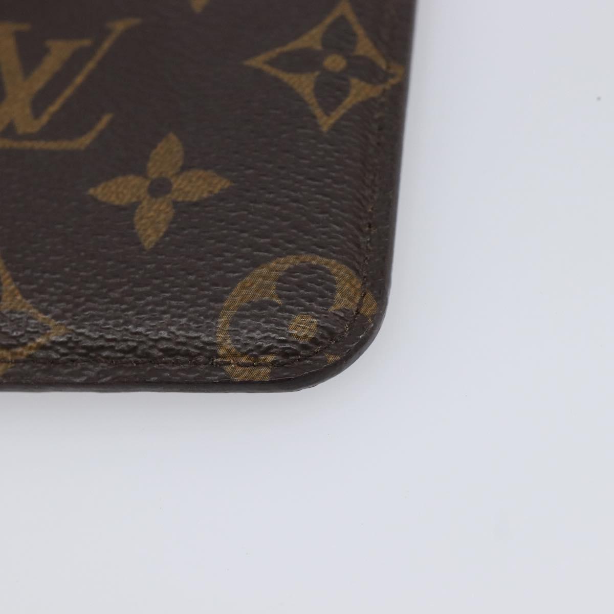 LOUIS VUITTON Monogram Etui lunet MM Glasses Case M66544 LV Auth BA17065A
