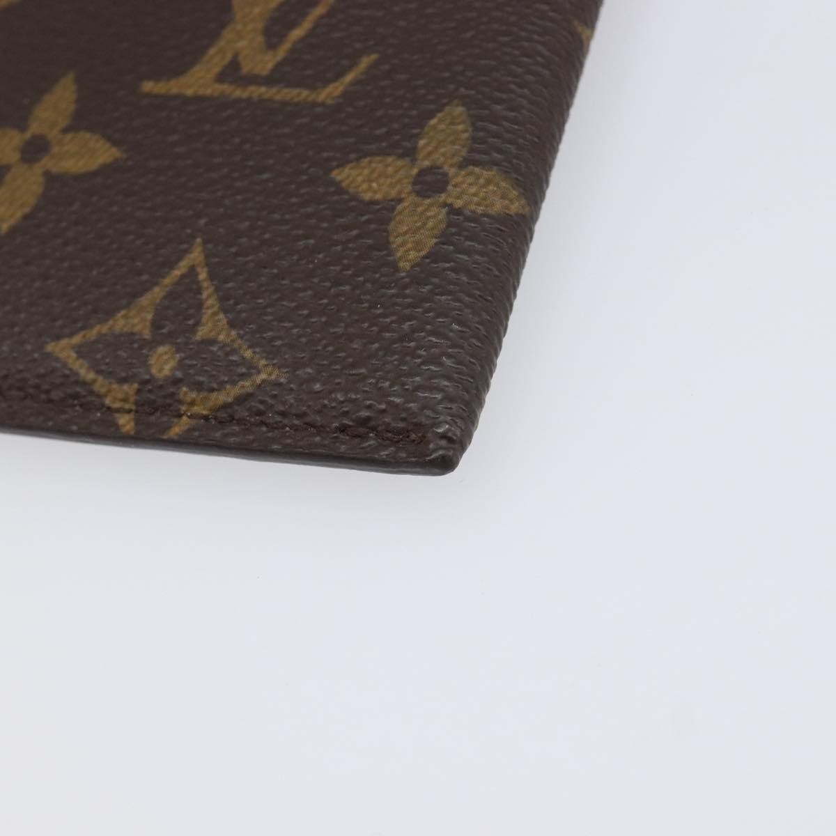 LOUIS VUITTON Monogram Etui lunet MM Glasses Case M66544 LV Auth BA17066A