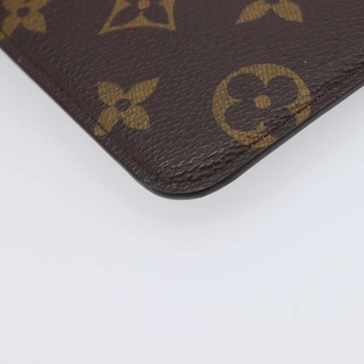 LOUIS VUITTON Monogram Etui lunet MM Glasses Case M66544 LV Auth BA17066A
