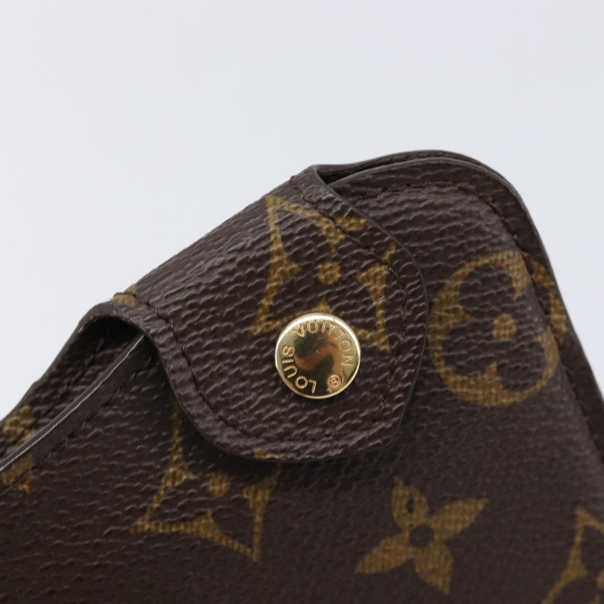 LOUIS VUITTON Monogram Etui lunet MM Glasses Case M66544 LV Auth BA17066A