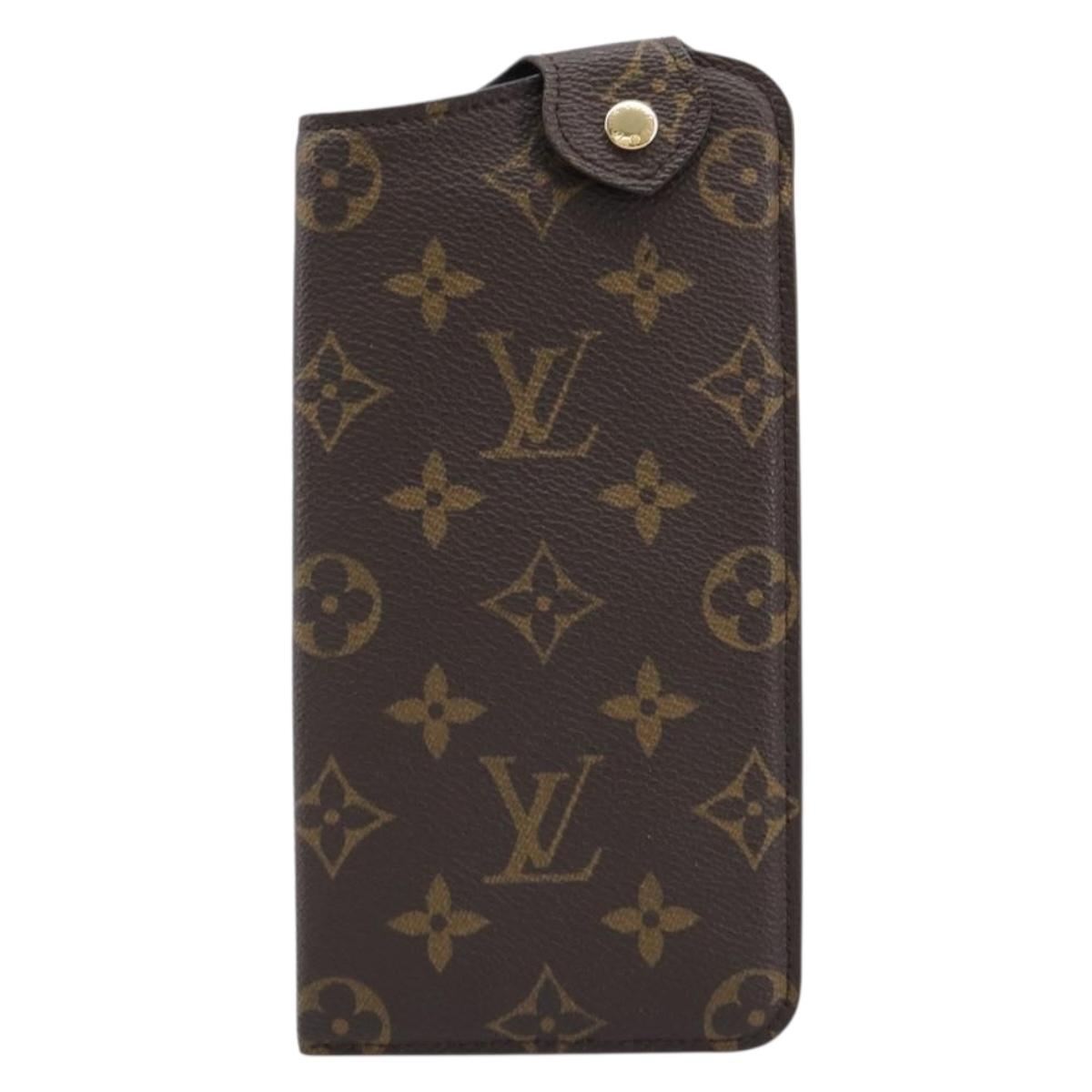 LOUIS VUITTON Monogram Etui lunet MM Glasses Case M66544 LV Auth BA17066A