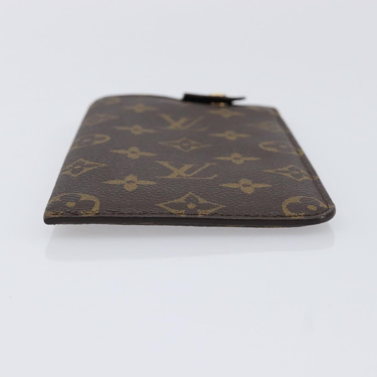 LOUIS VUITTON Monogram Etui lunet MM Glasses Case M66544 LV Auth BA17066A