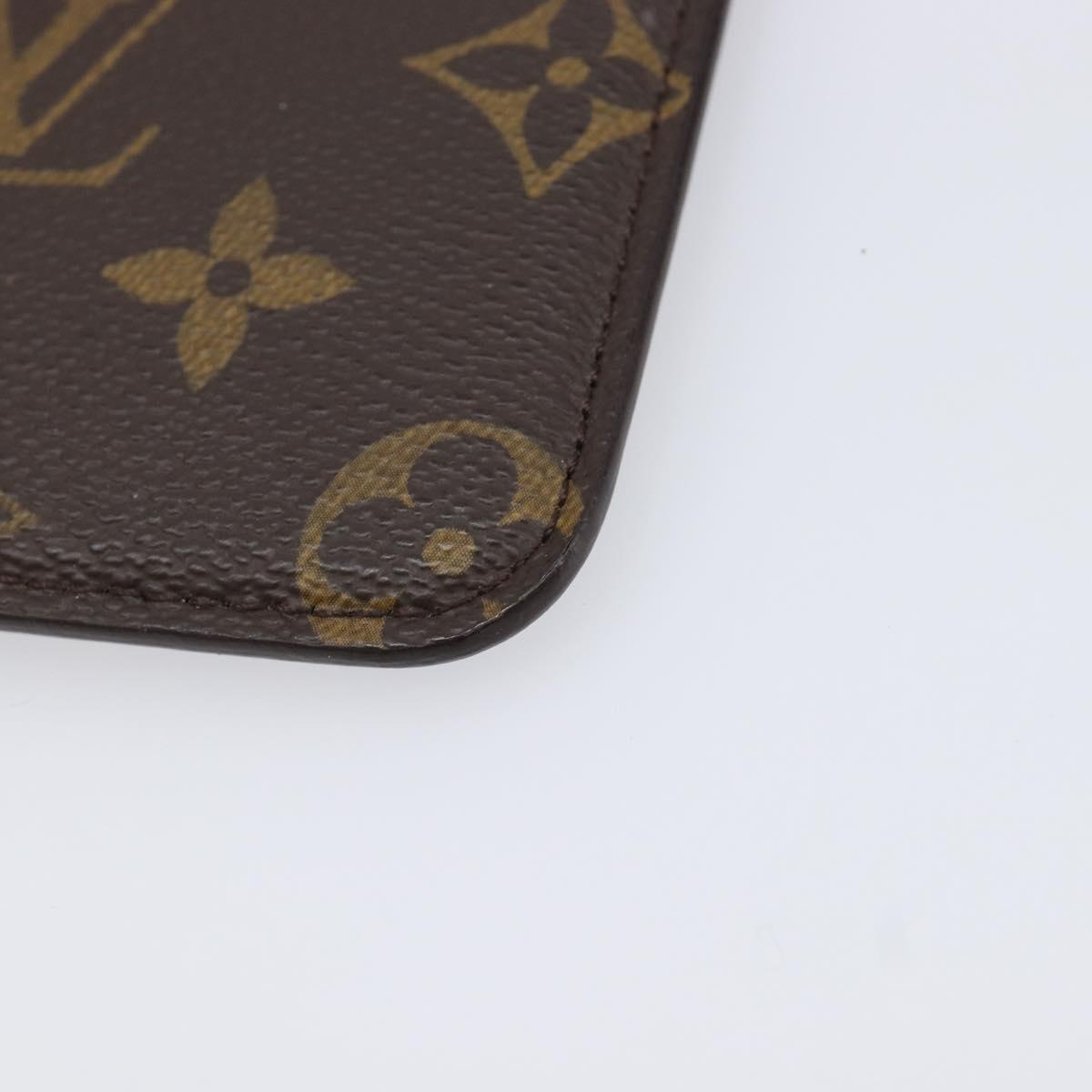 LOUIS VUITTON Monogram Etui lunet MM Glasses Case M66544 LV Auth BA17066A