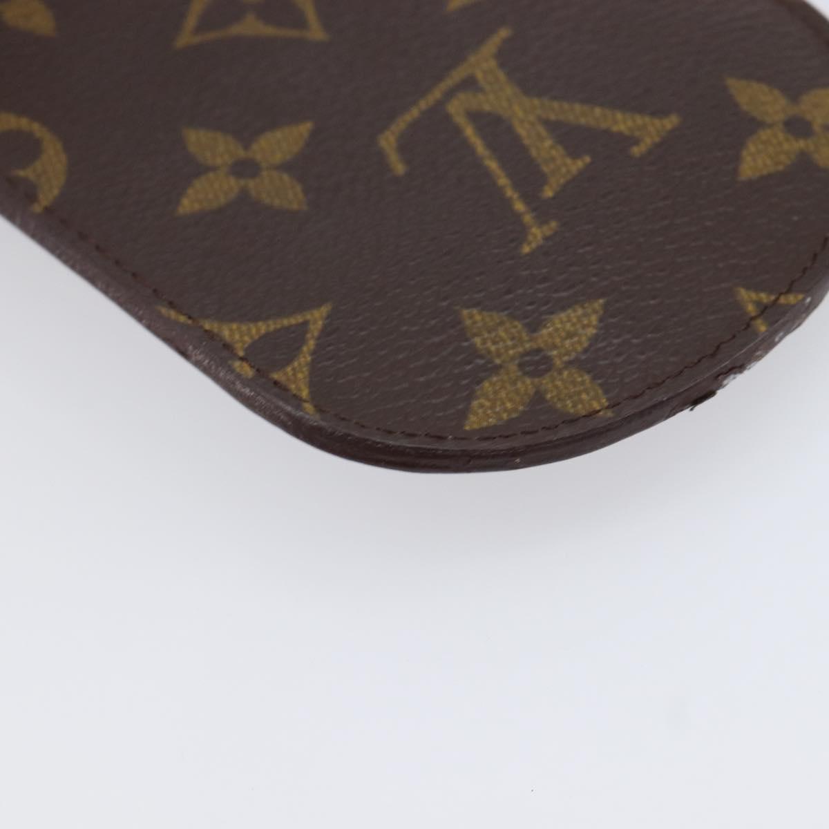 LOUIS VUITTON Monogram Etui a Lunettes Rabat Glasses Case M62970 LV Auth BA17077