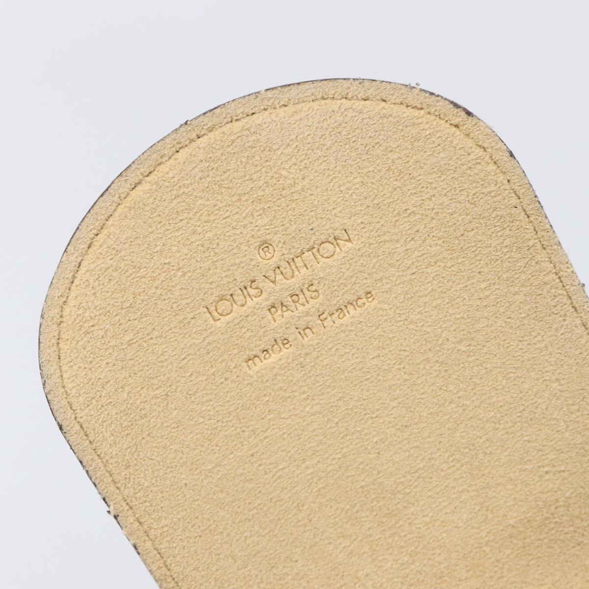 LOUIS VUITTON Monogram Etui a Lunettes Rabat Glasses Case M62970 LV Auth BA17077