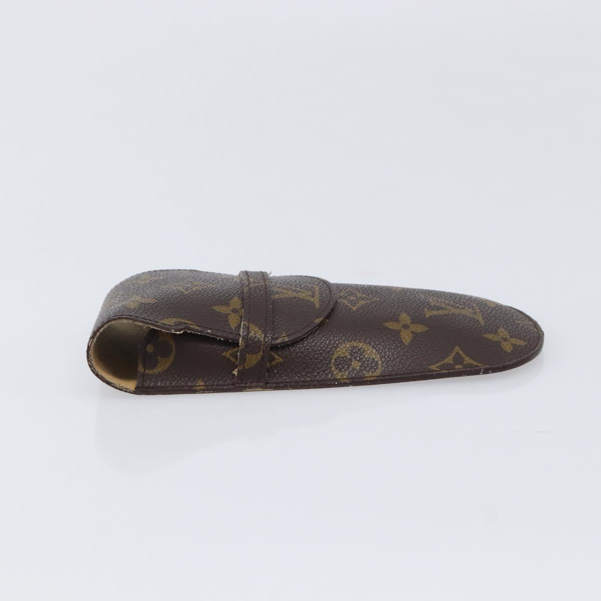 LOUIS VUITTON Monogram Etui a Lunettes Rabat Glasses Case M62970 LV Auth BA17077