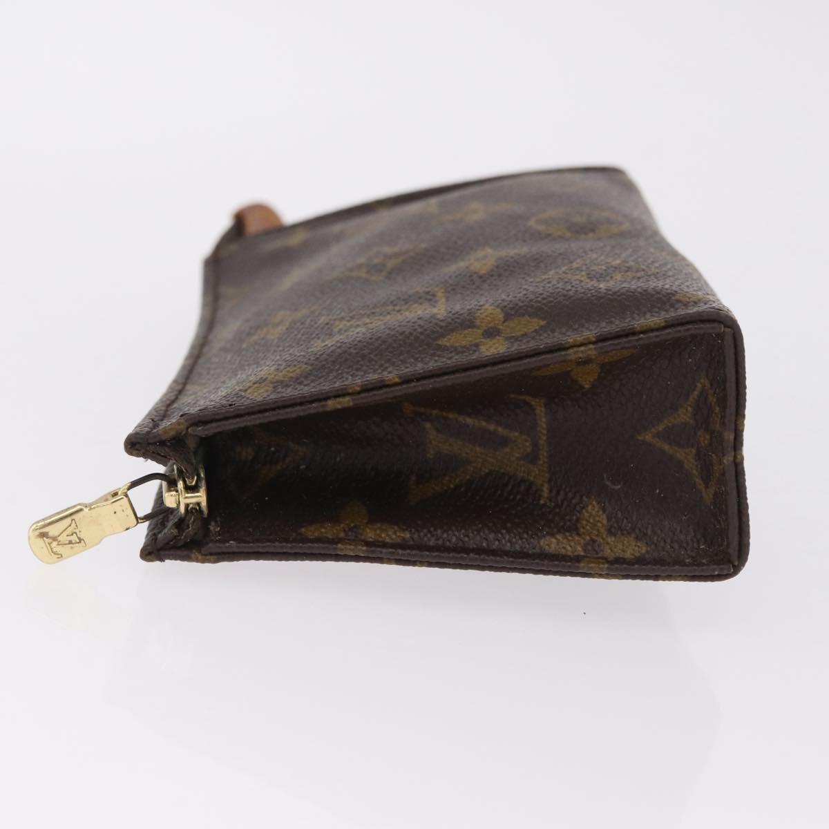 LOUIS VUITTON Monogram Poche Toilette 15 Pouch M47546 LV Auth BA17079