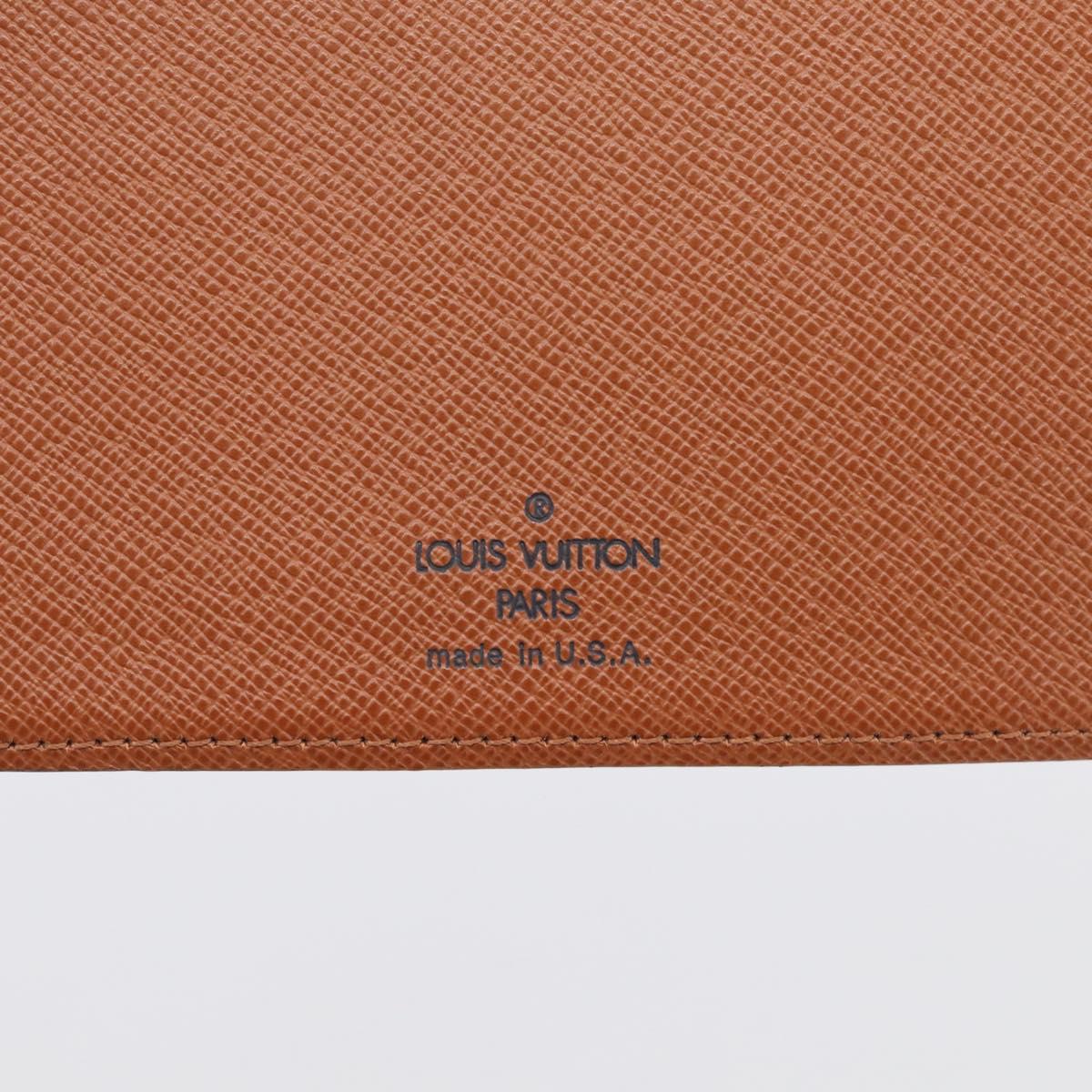 LOUIS VUITTON Monogram Note Cover LV Auth BA17081