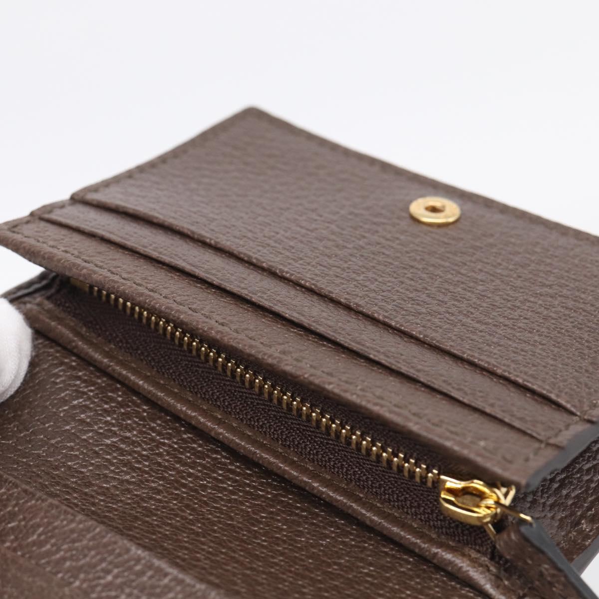 GUCCI GG Supreme Bananya Collaboration Wallet PVC Beige 701009 Auth BA17085M