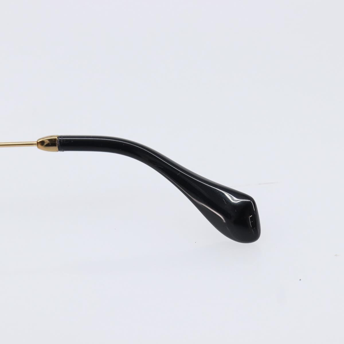 Miu Miu Sunglasses Metal Black Gold Auth BA17096