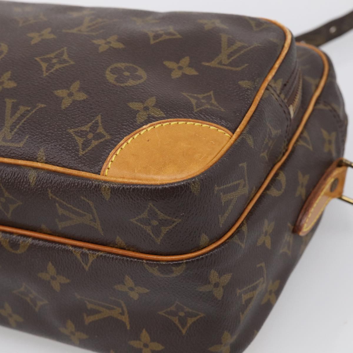 LOUIS VUITTON Monogram Nile Shoulder Bag M45244 LV Auth BA17097