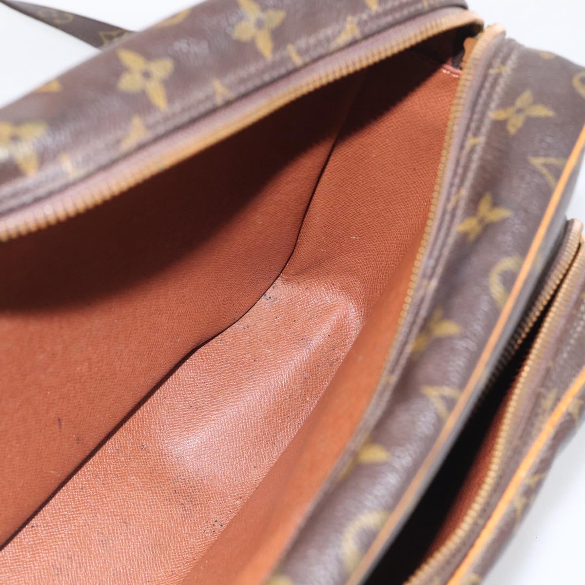 LOUIS VUITTON Monogram Nile Shoulder Bag M45244 LV Auth BA17097