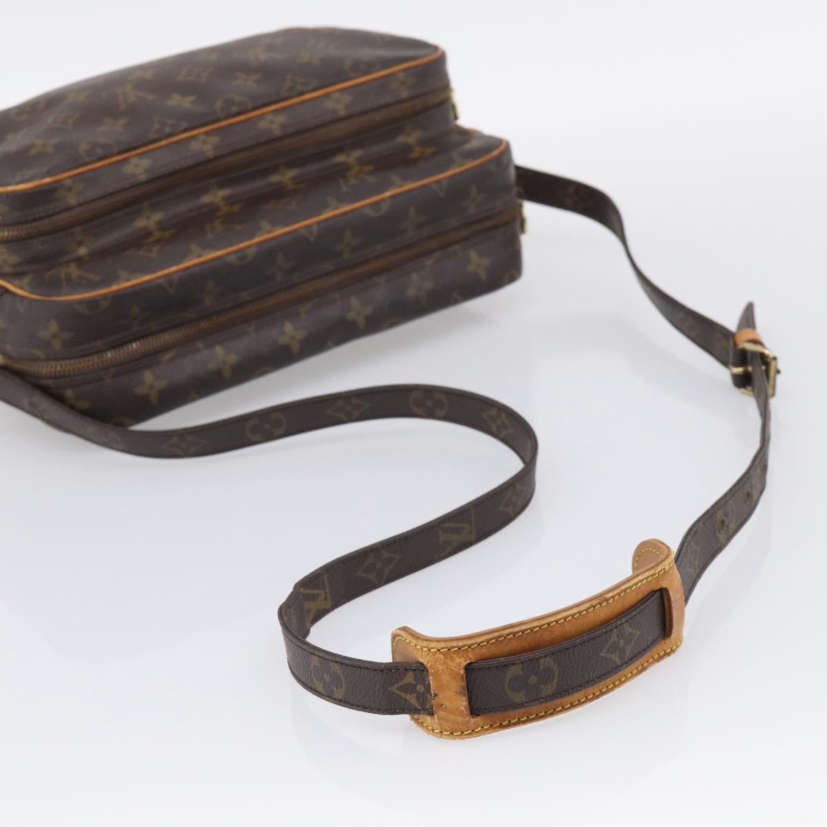 LOUIS VUITTON Monogram Nile Shoulder Bag M45244 LV Auth BA17097