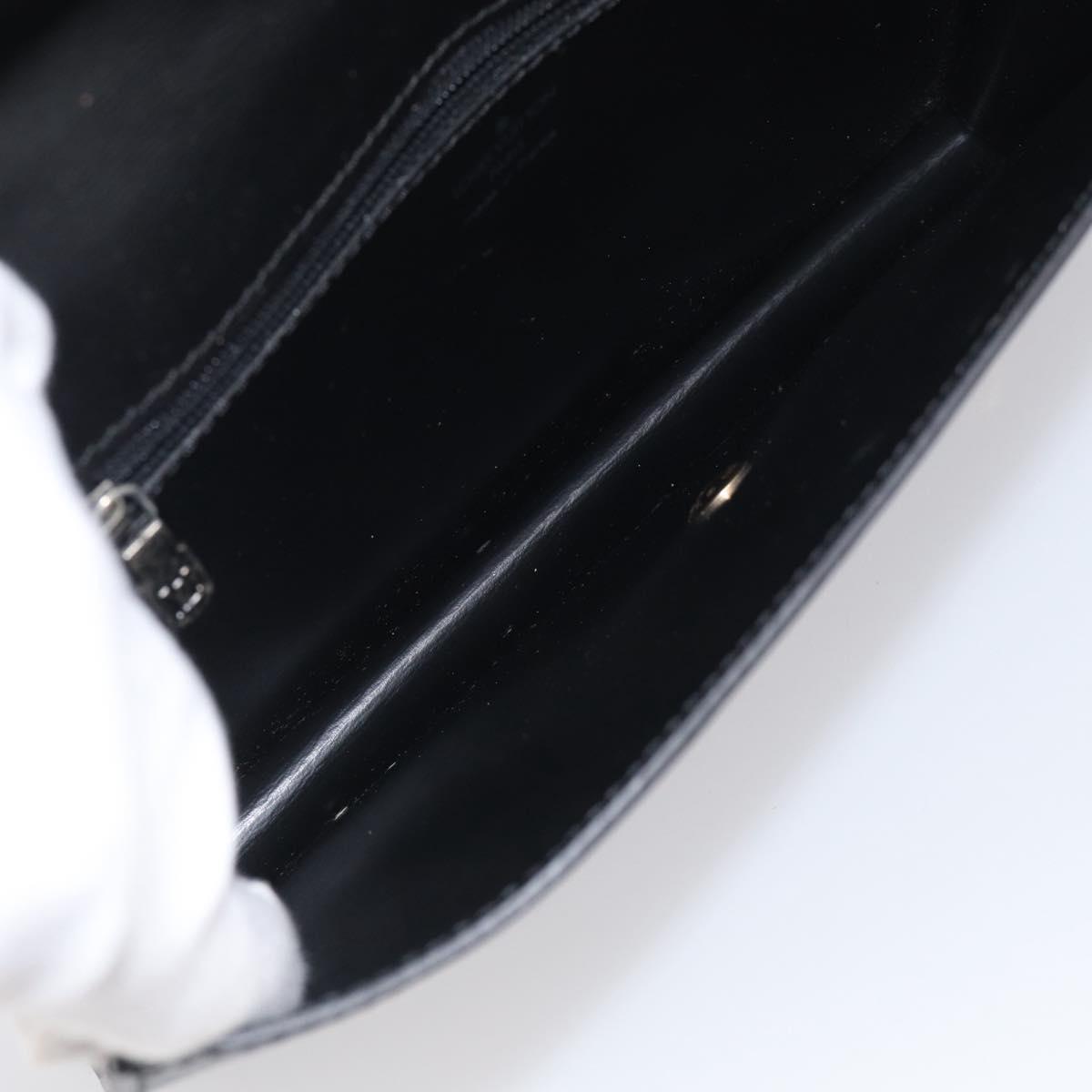 LOUIS VUITTON Epi Hublot Shoulder Bag Black Red M52557 LV Auth BA17099A