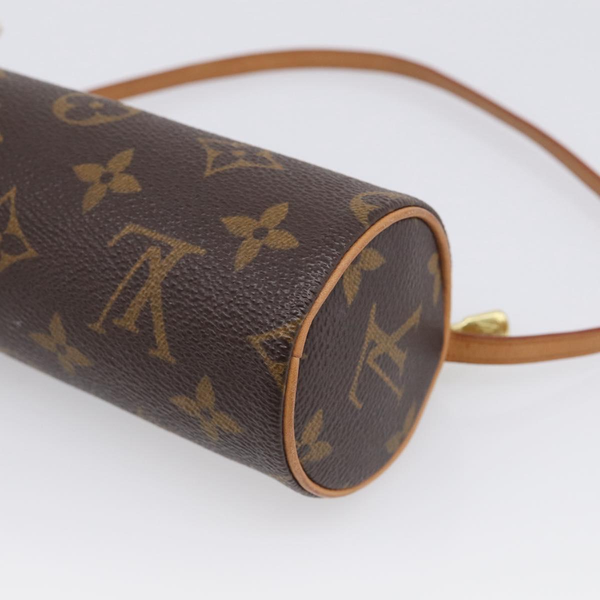 LOUIS VUITTON Monogram Papillon Pouch LV Auth BA17100A