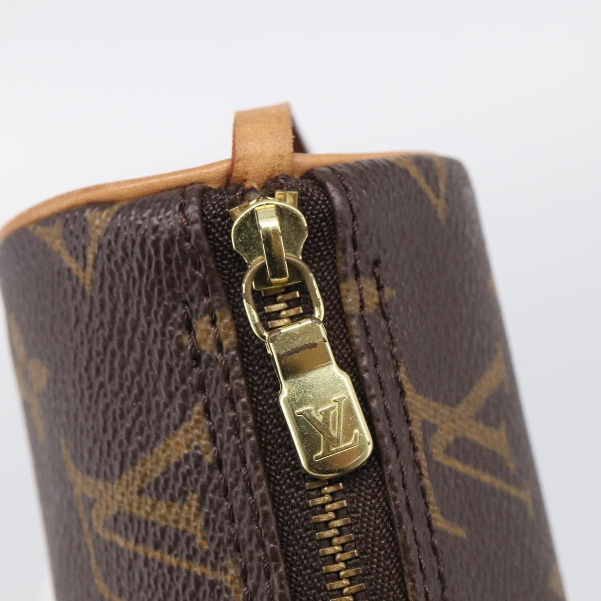 LOUIS VUITTON Monogram Papillon Pouch LV Auth BA17100A