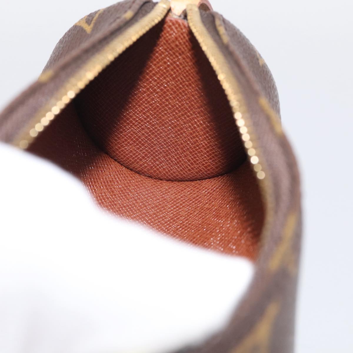 LOUIS VUITTON Monogram Papillon Pouch LV Auth BA17100A