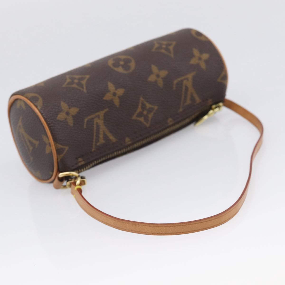 LOUIS VUITTON Monogram Papillon Pouch LV Auth BA17100A