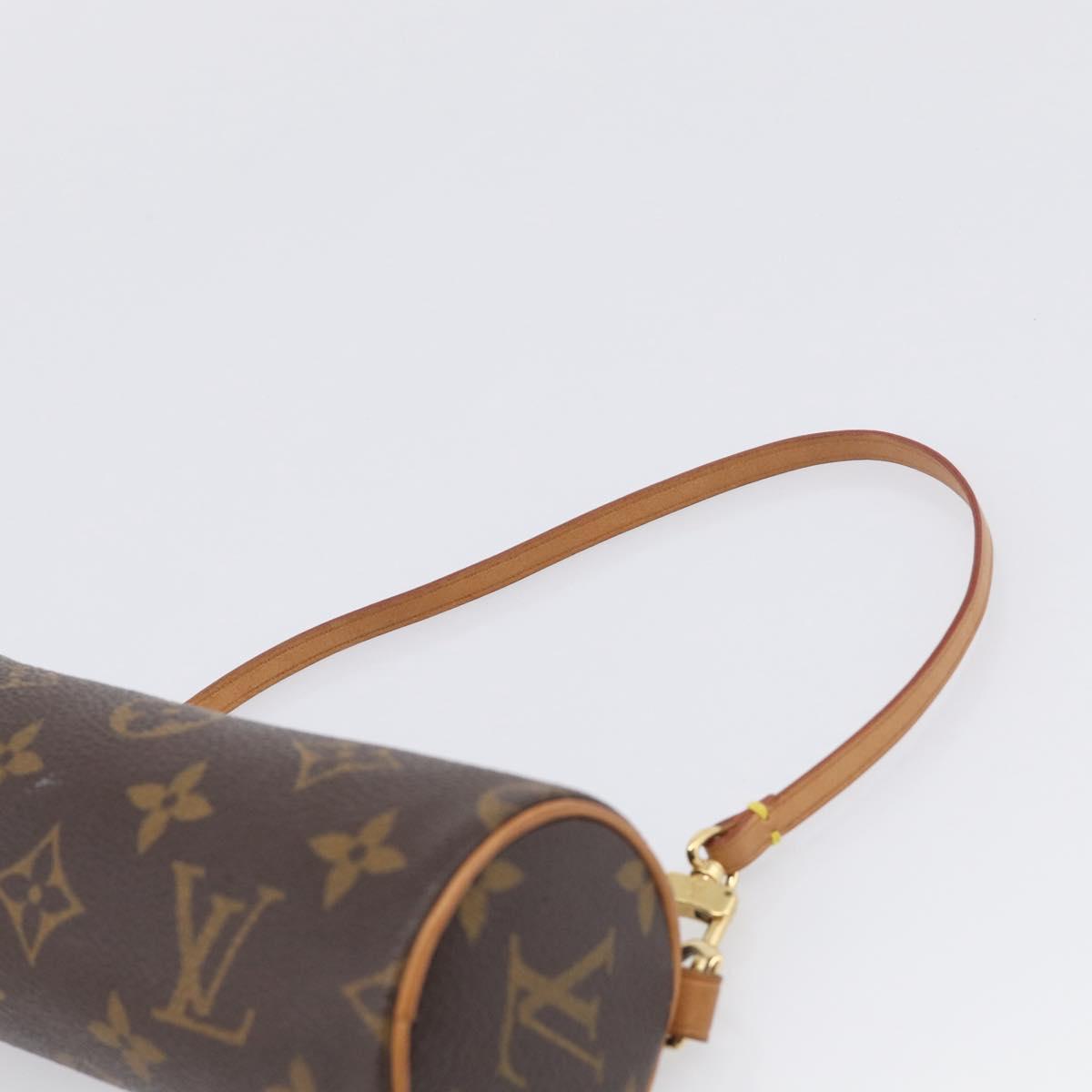 LOUIS VUITTON Monogram Papillon Pouch LV Auth BA17100A