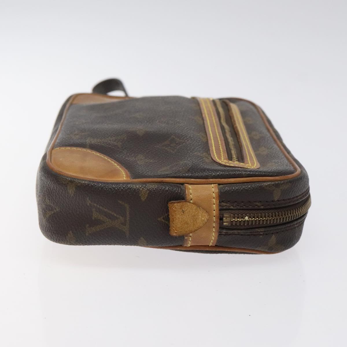 LOUIS VUITTON Monogram Marly Dragonne GM Clutch Bag M51825 LV Auth BA1714