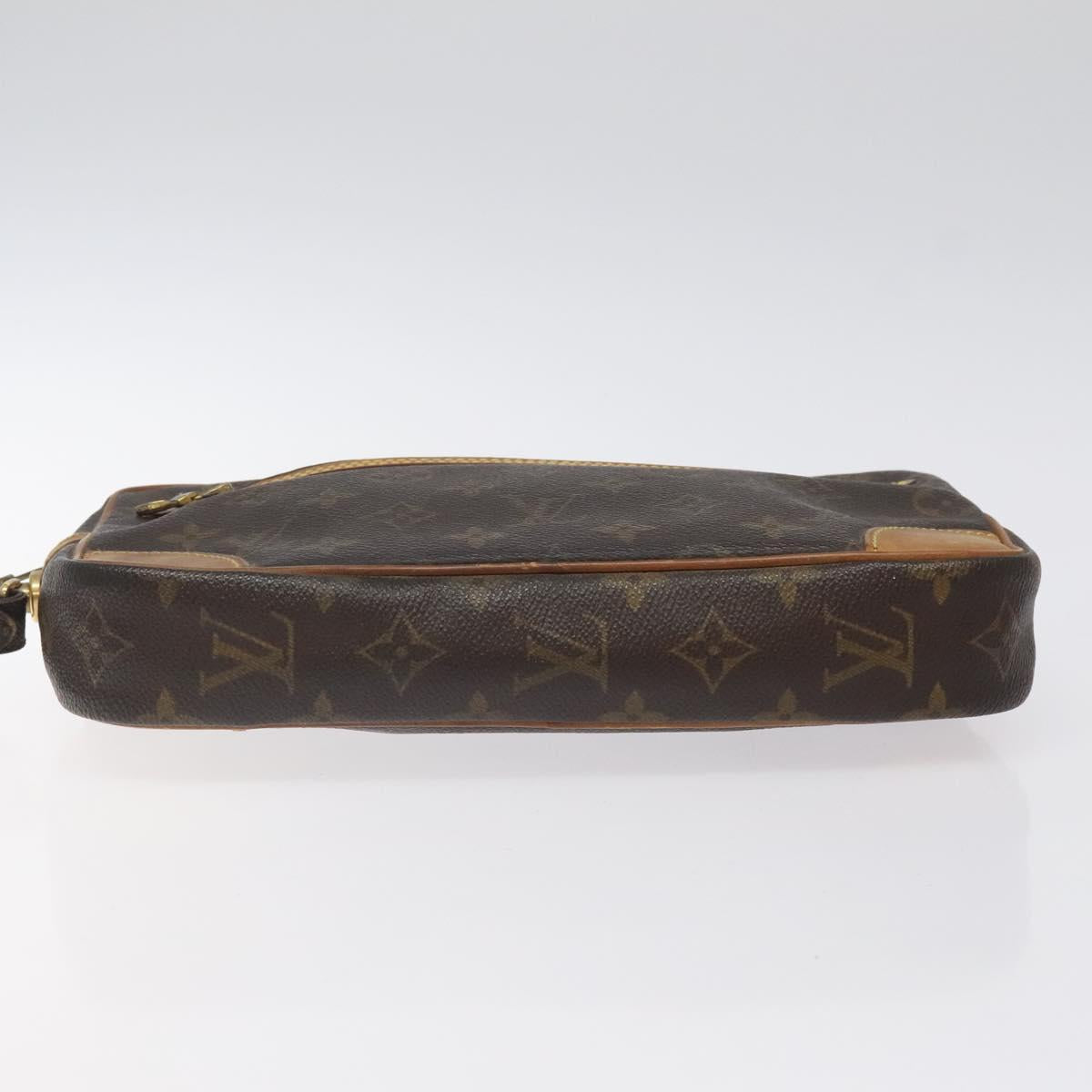 LOUIS VUITTON Monogram Marly Dragonne GM Clutch Bag M51825 LV Auth BA1714